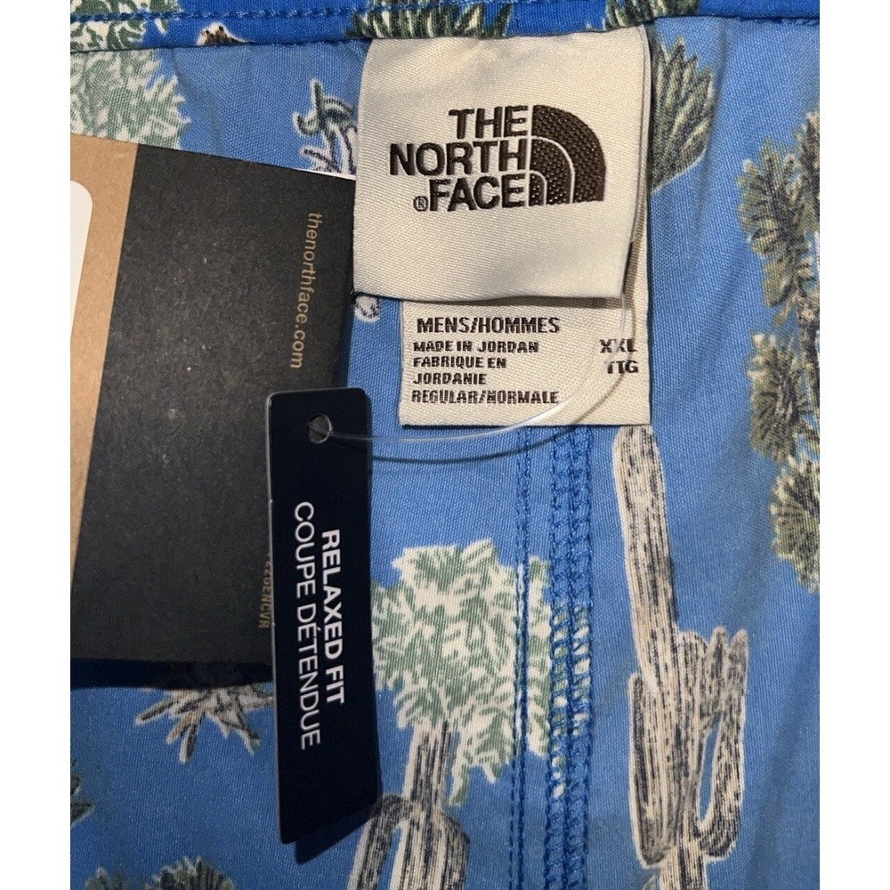 NEW The North Face Class V Belted Shorts Blue Cactus Hiking Mens Sz XXL‎ 2XL - Picture 3 of 5